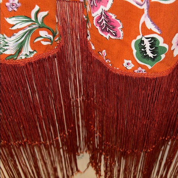 Kimono Floral Orange - Picture 6 of 7